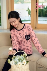 Bộ  Sunfly Cotton QD áo dài tay ST 9092