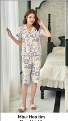 Bộ sun fly Lanh họa tiết ,QL- ST9172