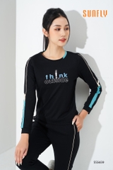 Bộ Sunfly  cotton quần dài SS5659