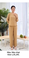 Bộ Sunfly linen của mẹ - SP2233