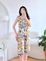 Bộ Sweet , Thô ,quần ngố áo 2 dây  S23-705