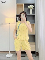Bộ Sweet đũi áo sát nách q.đùi S24-713