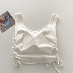 Áo phông croptop kèm mút 052