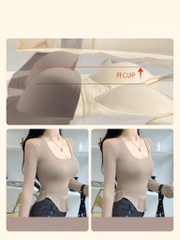 Áo lót đệm 5cm đa năng không gọng 368