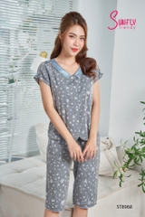 Bộ sunfly quần ngố áo cộc ST8968
