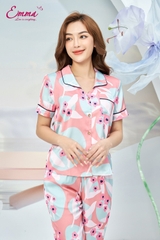 Bộ lụa thu emma cổ cách điệu ETLU.22.04