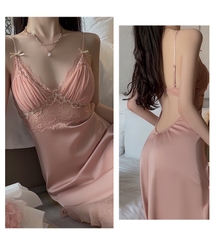 Váy ngủ dáng dài 3372