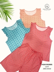 Bộ lanh QL áo tay cánh tiên  GK26289