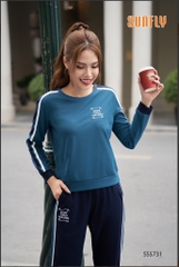 Bộ Sunfly cafe thể thao QD, tay dài SS5731