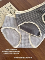 Quần cotton caro C289