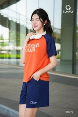 Bộ Cotton thể thao  Q soóc -ST9279