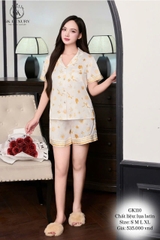 Bộ lụa  pirama đùi gk110