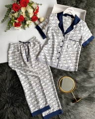 Bộ LYTRENDY  Lụa áo cộc quần dài BN301