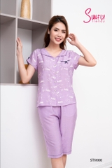 Bộ sun fly, LINNE , Tay cộc, quần ngố -St9000