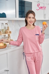 Bộ Sunfly  cotton QD cổ tròn  ST8924