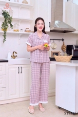 Bộ pizama kate cộc tayQD- ST9343