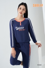 Bộ Sunfly linne thể thao QD  cổ tròn SS5668
