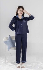 Bộ Sunfly lụa satin tay lỡ ,q.dài ST 9215