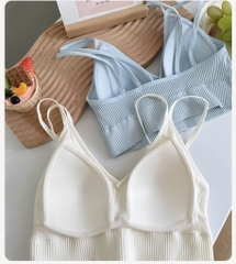 áo bra cotton đệm liền 831
