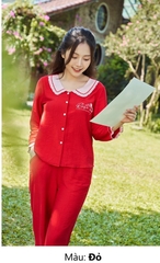Bộ SUNFLY Pijamas Linen áo Tay Lỡ QD ST8919