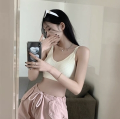 áo bra cotton đệm liền 831