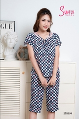 Bộ Sunfly Lanh quần ngố ST8994