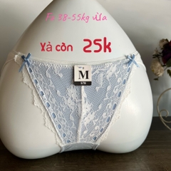 Quần chip cotton pha ren S78