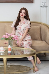 Bộ GK lụa tay cộc q.dài GK56