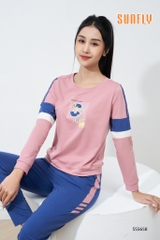 Bộ thể thao Sunfly  quần dài áo dài SS5658