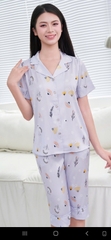 Bộ GK lụa pizama Q ngố - gk 25.154