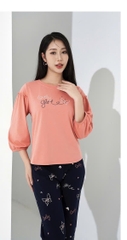 Bộ Sunfly cotton tay lỡ q.dài ST9206