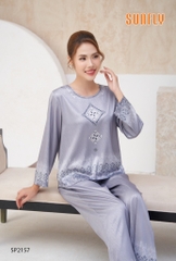 Bộ sunfly LỤA GẤM -QD tay lỡ -Sp2157