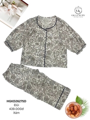 Bộ đũi áo tay lỡ .quần dài-gk26275