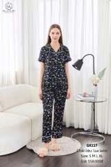 Bộ Gk lụa pháo hoa QD,cộc tay gk117