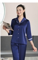 Bộ sunfly lụa trơn tay lỡ - ST9230