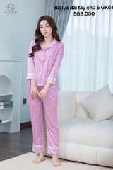 Bộ GK lụa dài chữ S - GK61A