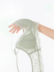 Áo lót ren đệm mỏng không gọng 8016