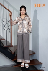 Bộ sunfly LỤA GẤM -QD tay lỡ -Sp2152