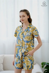 Bộ Gk  lanh lụa  ,pizama, đùi  GK98