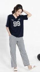 Bộ Sunfly cotton tay cộc q.dài kate ST9219