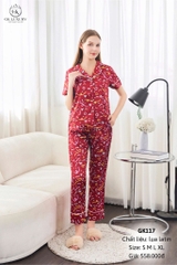 Bộ Gk lụa pháo hoa QD,cộc tay gk117
