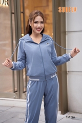 Bộ Sun fly Thể thao-gió kéo khóa SS5726