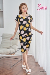 Bộ lanh SUN FLY quần ngố tay cộc- ST9028