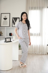 Bộ Sweet thô kẻ nơ - S26.213