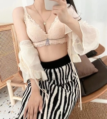 Áo đệm dầy ren 5cm 3567