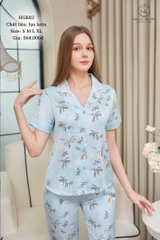Bộ GK lụa  tay cộc .Qdài  - gk 83