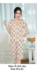 Bộ sun fly lanh lụa ,áotay cộc ,QL -ST9187