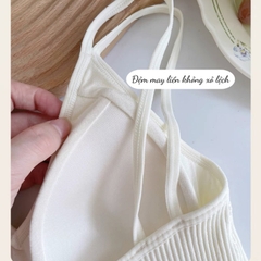 áo bra cotton đệm liền 831