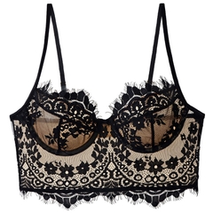 Áo bra croptop ren có gọng 1648