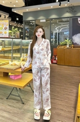 Bộ GK áo dài q.dài lá cỏ GK132